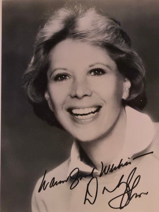 Lot 249: Singer and TV personality Dinah Shore signed photo