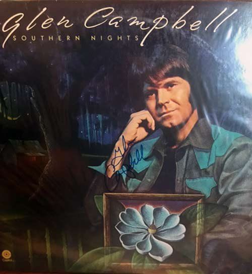 Lot 250: Glen Campbell Southern Nights signed album