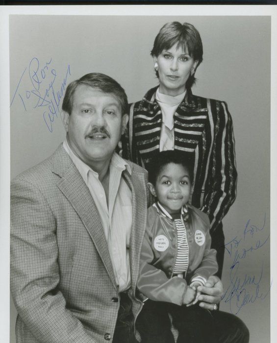 Lot 260: Webster cast signed photo