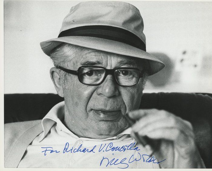 Lot 261: Sunset Boulevard Billy Wilder signed photo