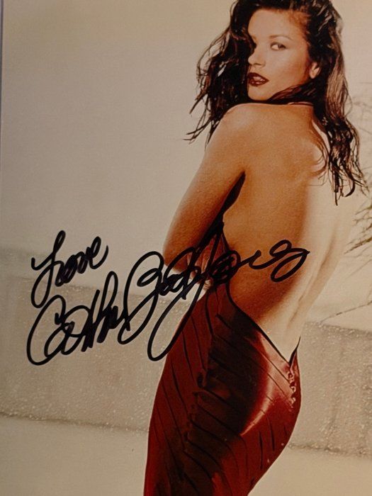 Lot 269: Catherine Zeta-Jones signed photo