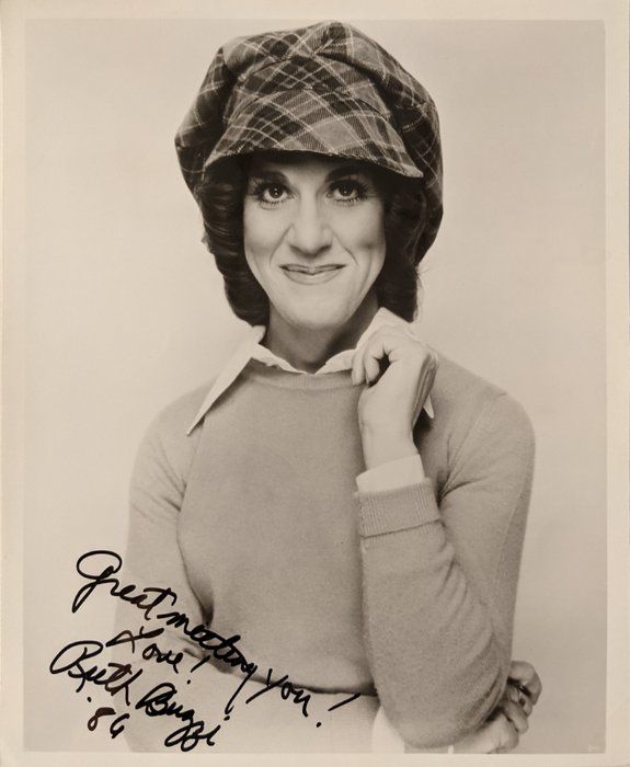 Lot 292: Laugh In Ruth Buzzi signed photo