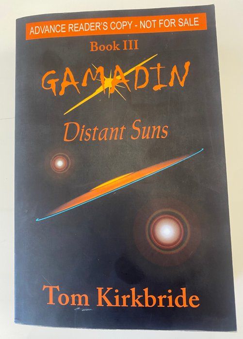 Lot 302: Gamadin Distant Suns signed book
