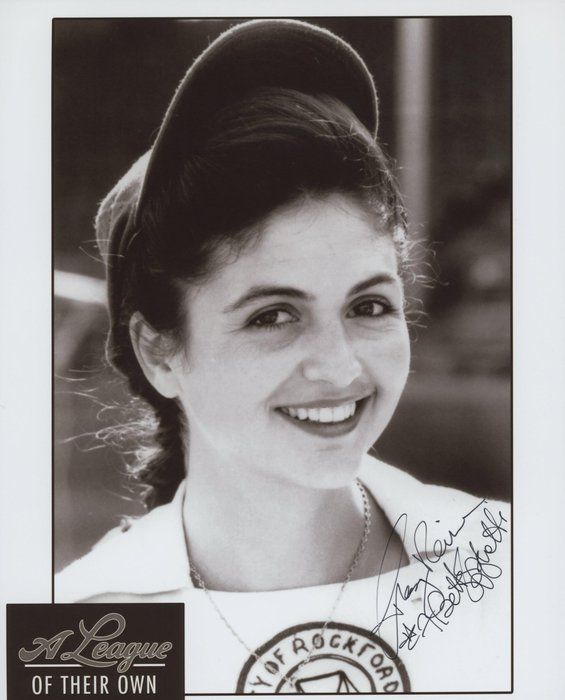Lot 314: A League of Their Own Tracy Reiner signed movie photo