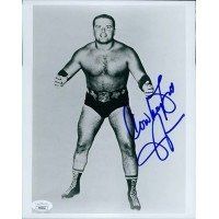 Lot 320: WWF WCW Wrestler Bill Watts Cowboy Signed Photo