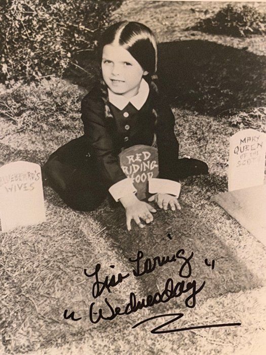 Lot 322: The Addams Family Lisa Loring signed photo