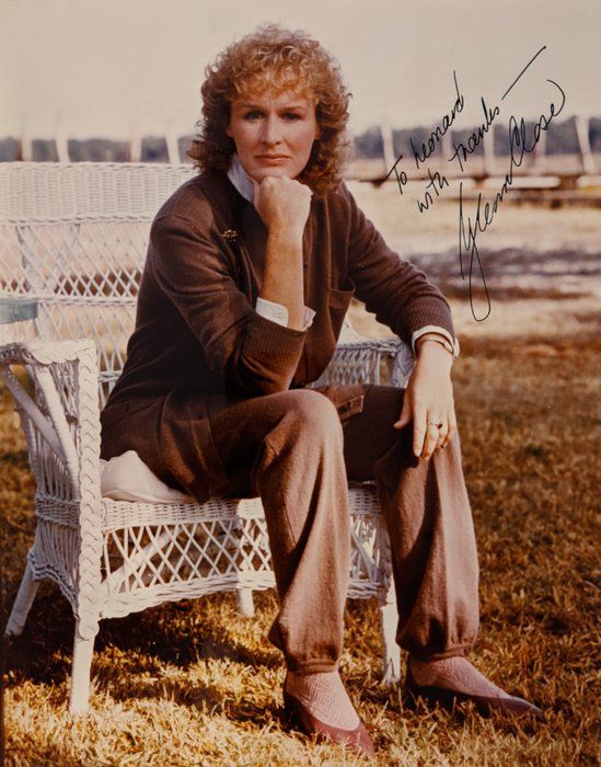 Lot 326: Fatal Attraction Glenn Close signed photo