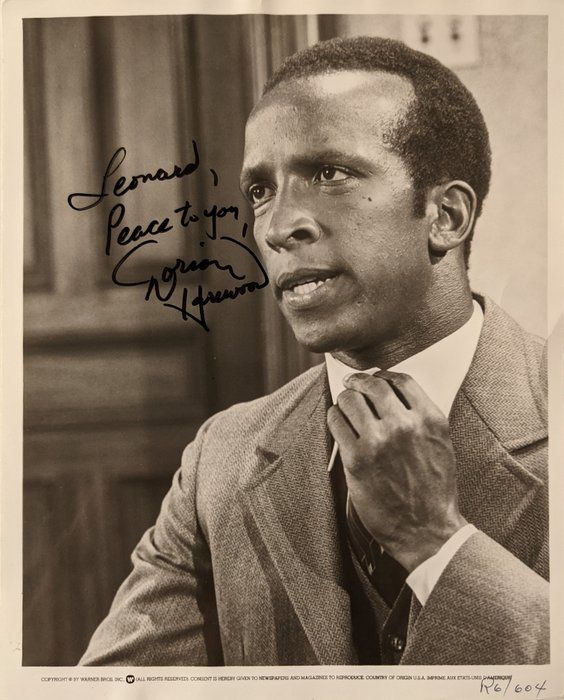 Lot 327: Roots Dorian Harewood signed photo
