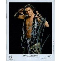 Lot 342: WWE TNA Wrestler Paul London Lucha Signed Photo