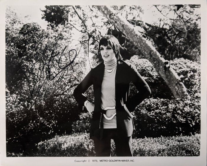 Lot 346: Arthur Liza Minnelli signed photo