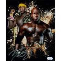Lot 358: Wrestler Moose Quinn Ojinnaka Impact Signed Photo