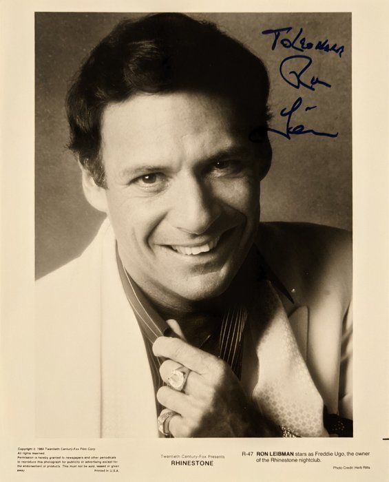 Lot 363: Norma Rae Ron Leibman signed photo