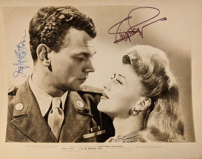 Lot 367: I'll Be Seeing You signed photo