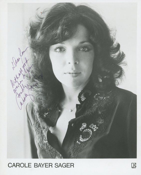 Lot 385: Michael Jackson Collaborator Carole Bayer Sager signed photo