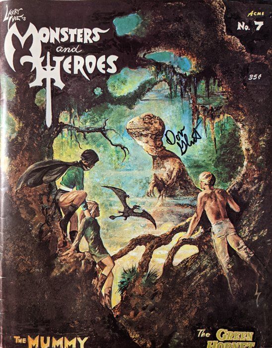 Lot 396: Monsters and Heroes signed magazine