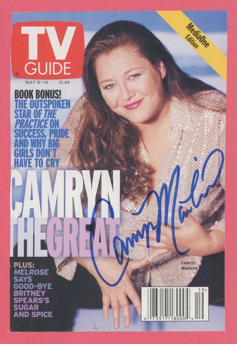 Lot 413: The Practice Camryn Manheim signed TV Guide