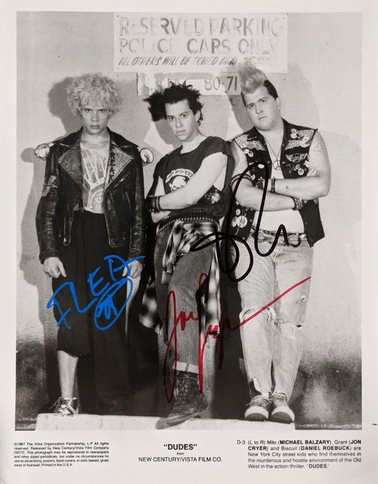 Lot 422: Dudes cast signed photo