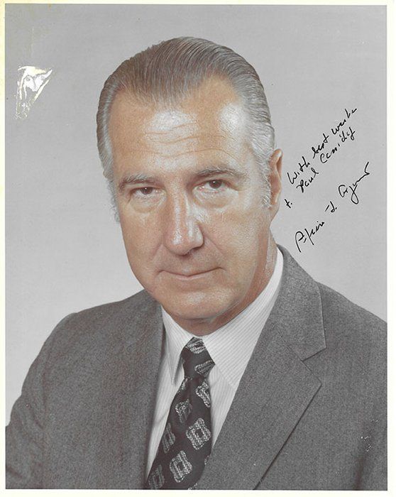 Lot 429: Vice President Spiro Agnew Signed Photo
