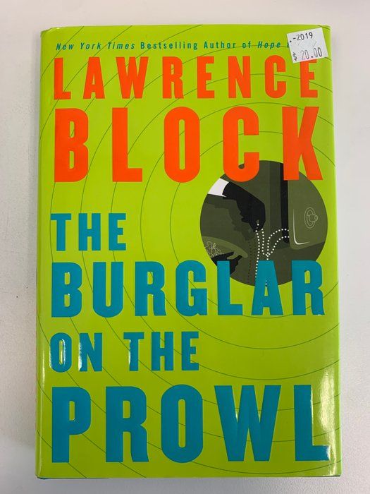 Lot 432: The Burglar on the Prowl Lawrence Block signed first edition book