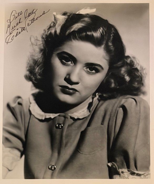 Lot 433: Child star Edith Fellows signed photo