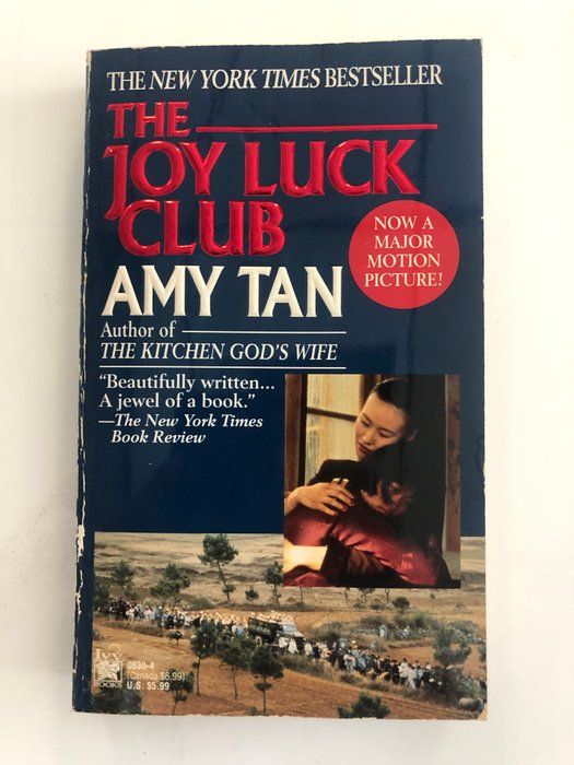 Lot 439: The Joy Luck Club paperback book signed by Amy Tan