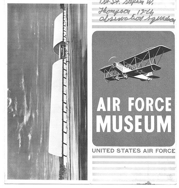Lot 459: Lt. Stephen W Thompson Signed Cover