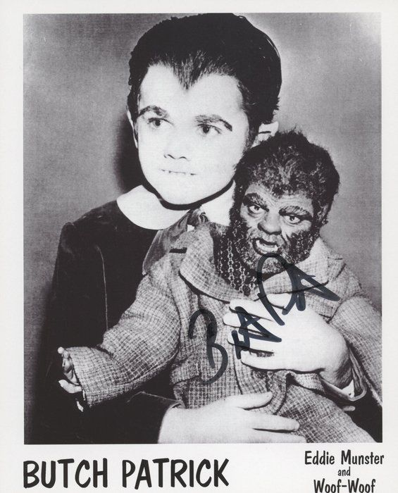 Lot 469: The Munsters Butch Patrick signed photo