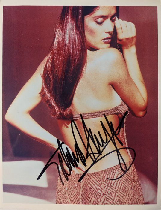 Lot 477: Grown Ups Salma Hayek signed photo