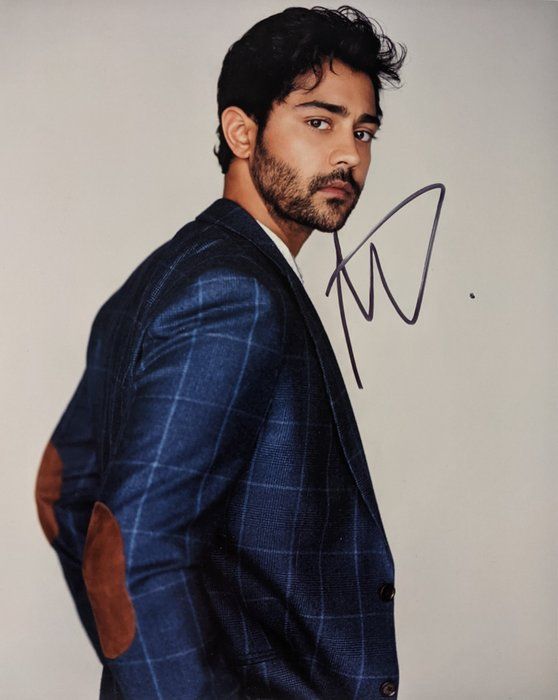 Lot 510: The Resident Manish Dayal signed photo
