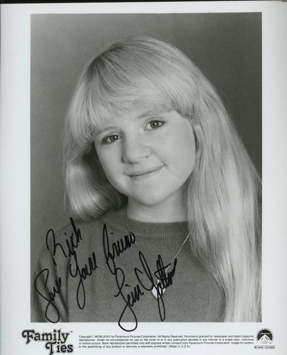 Lot 522: Family Ties signed photo