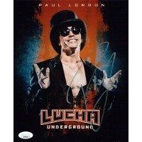 Lot 548: WWE TNA Wrestler Paul London Lucha Signed Photo