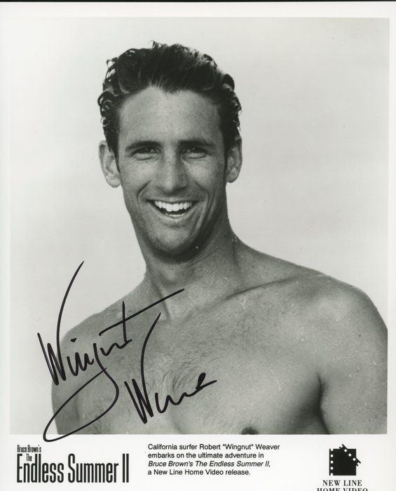Lot 549: The Endless Summer II Robert Weaver signed movie photo