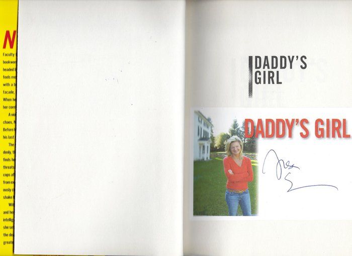 Lot 570: Daddy's Girl Lisa Scottoline signed book