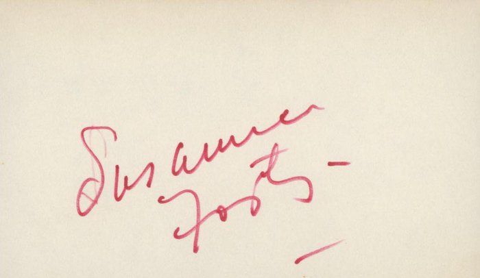 Lot 574: Phantom Of The Opera Susanna Foster original signature