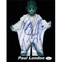Lot 581: WWE TNA Wrestler Paul London Lucha Signed Photo