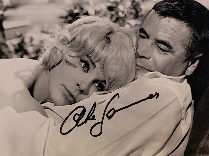 Lot 592: The Money Trap Elke Sommer signed photo