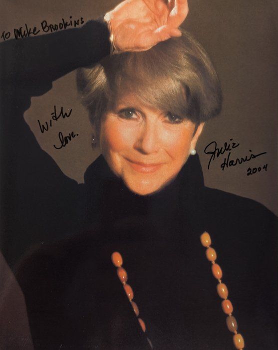 Lot 595: East of Eden Julie Harris signed photo