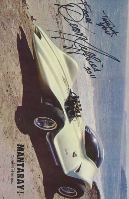 Lot 596: Dean Jeffries signed photo