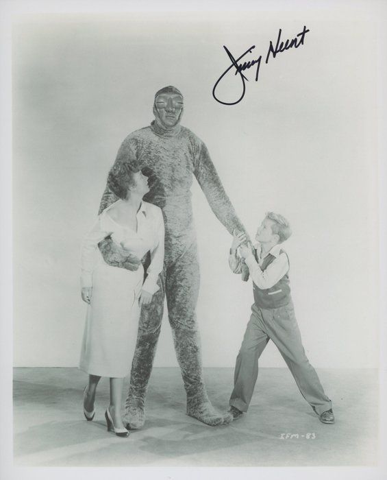 Lot 606: Invaders From Mars Jimmy Hunt signed photo