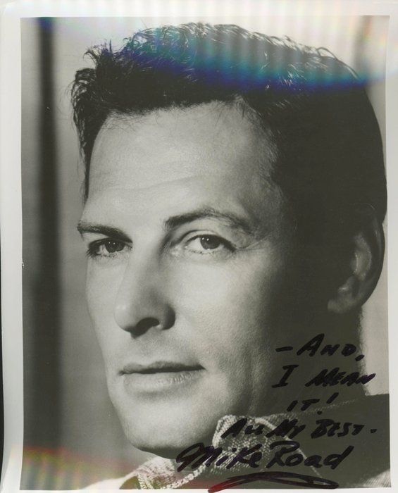 Lot 610: Voice Actor Mike Road signed photo