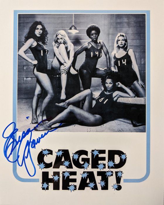 Lot 633: Caged Heat signed photo