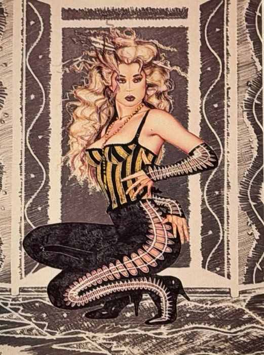 Lot 638: Artist Olivia DeBerardinis Pin Up 1992 Collector Card