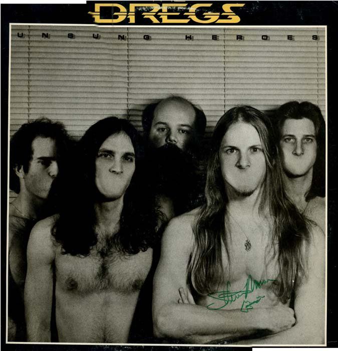 Lot 655: Dregs Unsung Heroes signed album