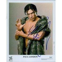 Lot 656: WWE TNA Wrestler Paul London Lucha Signed Photo