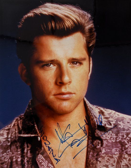 Lot 663: The Boys Next Door Maxwell Caulfield signed photo