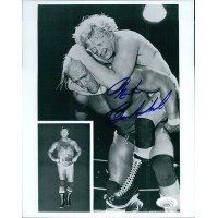 Lot 677: WWE WWF Wrestler Nick Bockwinkel Signed Photo