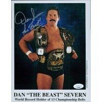 Lot 683: Dan The Beast Severn Signed Photo