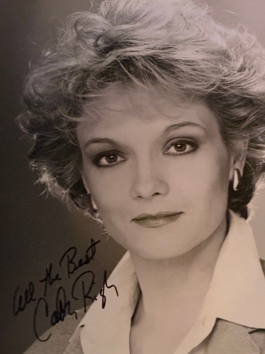 Lot 685: Olympic gymnast Cathy Rigby signed photo