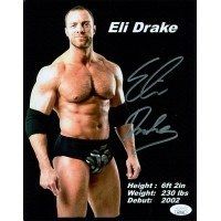 Lot 713: WWE NWA TNA Eli Drake Signed Photo
