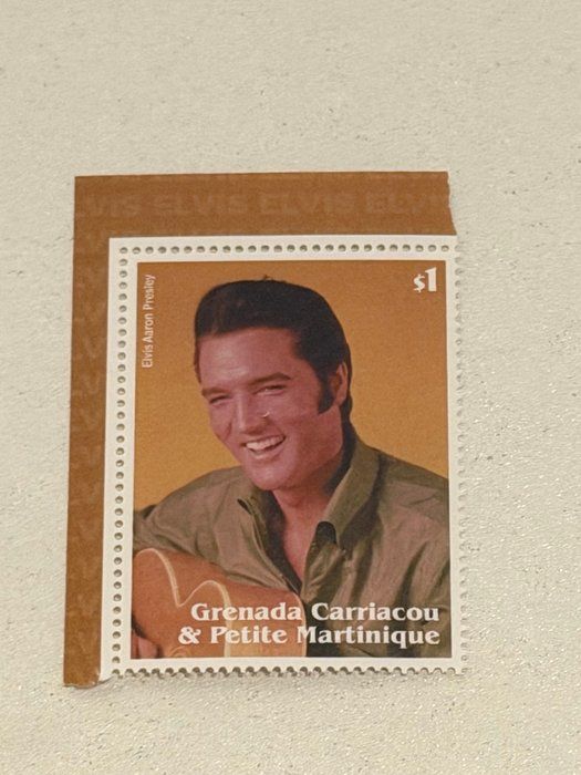 Lot 20: Elvis Presley Commemorative Stamp